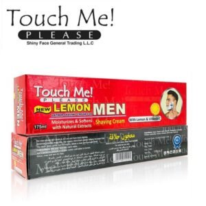 معجون حلاقة مع الليمون وفيتامين سي من تاتش مي حجم 175 مل - Lemon Shaving Cream by Touch Me