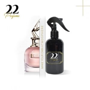 معطر بخاخ 250 مل للجو والفراش برائحة سكاندل من 22 بيرفيوم
