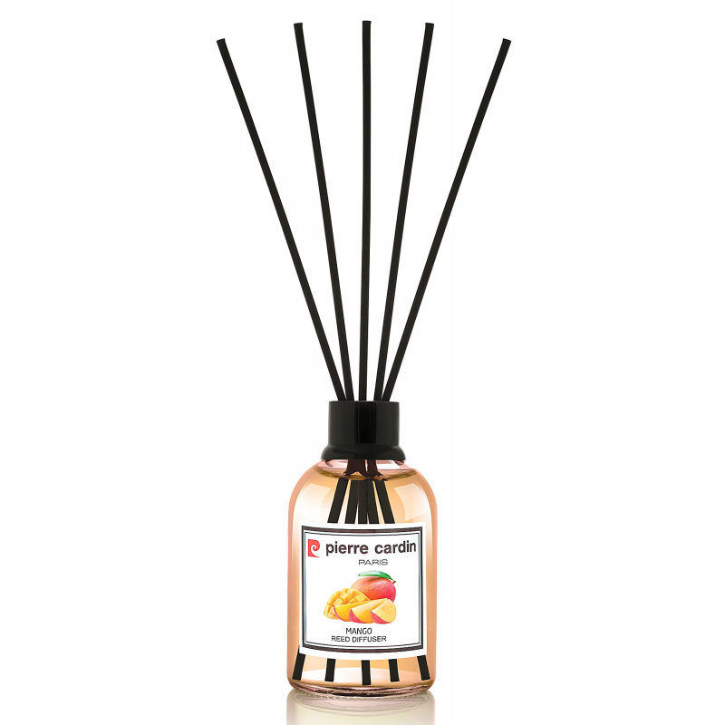 معطر جو برائحة المانجو من بيري كاردين حجم 110 مل - Pierre Cardin Reed Diffuser 110 ml - Mango