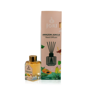 معطر جو عيدان برائحة الفواكه الإستوائية من جوري حجم 120 مل – AMAZON JUNGLE Reed Diffuser By JORI 120Ml