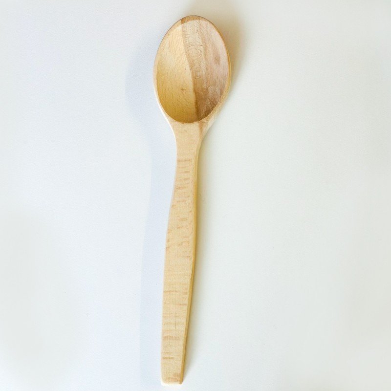 مغرفة خشب طبيعي - Image 3