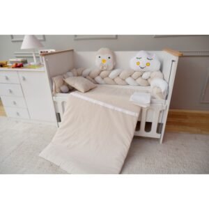 مفرش جدلة بيج