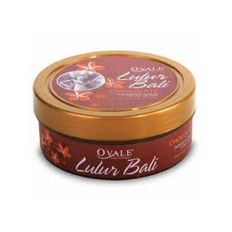 مقشر للجسم اوفال لولور بالي 100 جرام بخلاصة الشوكولاتة - OVALE LULUR BALI CHOCALATE 100G