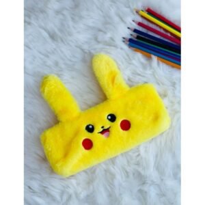 مقلمة اطفال فرو لون اصفر