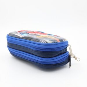 مقلمة بتصميم سوبر مان مقاس 23.5×10 سم لون أزرق