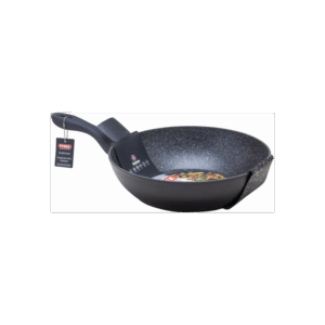 مقلى عميق بايركس Pyrex ألمنيوم حجم 30 سم لون رمادي