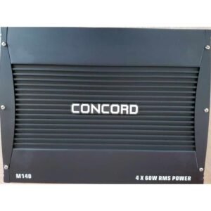 Concord M140 4Channel 4X60W RMS Power Amplifier امبليفير