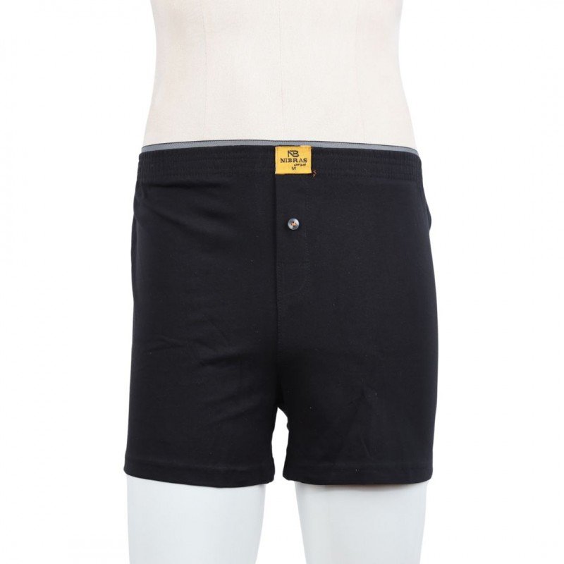 ملابس داخلية للرجال لون أسود وسكني