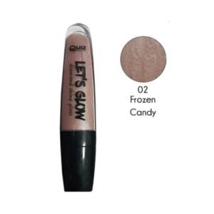 ملمع شفاه من كويز درجة لون 02 حجم 7 مل - QUIZ Let’s Glow Lip Gloss (02 Frozen Candy) 7ml