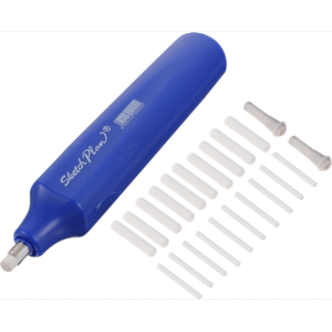 ممحاة الكترونية تعمل بالبطارية مع عبوات اعادة تعبئة