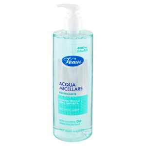 منظف ومزيل مكياج من فينوس حجم 400 مل- Venus Acqua Micellare Purificante per Pelli Miste o Grasse 400ml