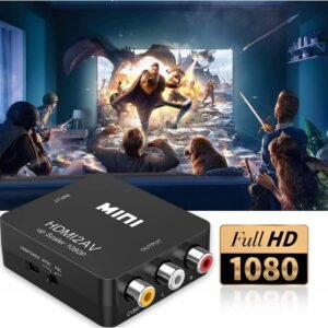 موزع محول AV الى HDMI مع كيبل-  1080 بكسل