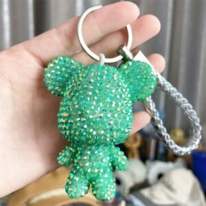 ميدالية تلزيق خرز لون اخضر