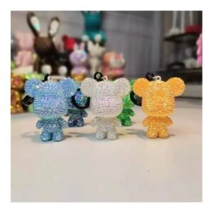 ميدالية تلزيق خرز لون ذهبي