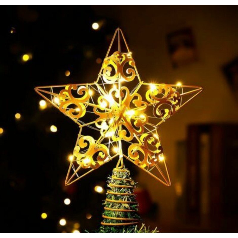 نجمة لرأس الشجرة لا تضيء