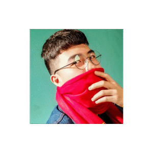 نظارة دائرية  شفافة للشباب والصبايا