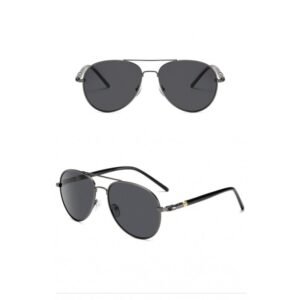 نظارة شمسية حساسة للضوء - إطار أسود وعدسة سوداء  209