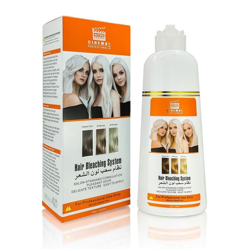 نظام سحب لون الشعر - Hair Bleaching System