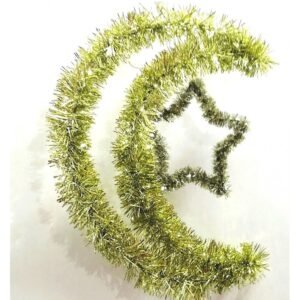 تعليقة هلال مع نجمة مقاس 30*32 سم