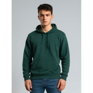 هودي للرجال لون أخضر