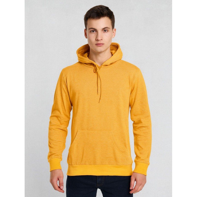 هودي للرجال لون أصفر