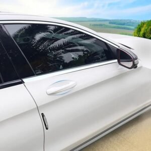 واقيات مطاطية لباب السيارة من الخدوش وامتصاص الصدمات مناسبة لكافة أنواع السيارات والشاحنات لون رمادي