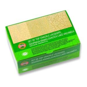 ورنيش كراكل ورنيش مقسم "4 + 2" في مجموعة من 6