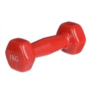وزن بيبي دمبل لتمارين رفع الأوزان حجم 1 كجم لون أحمر