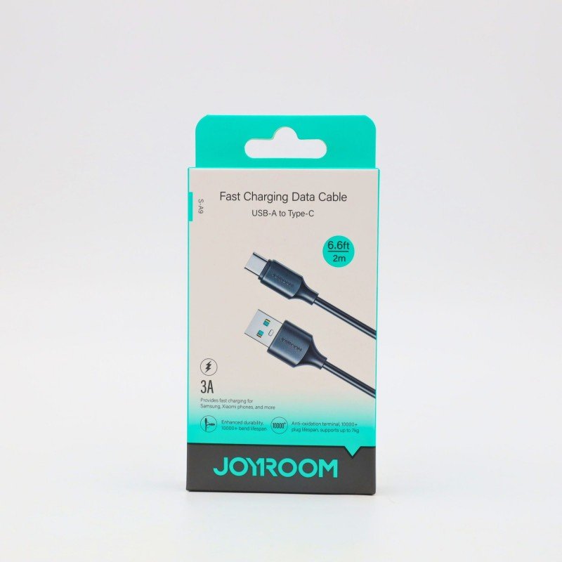 وصلة شحن سريع ونقل بيانات 2 متر يو اس بي - تايب سي ماركة جويروم العالمية