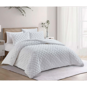 [14112116] طقم غطاء تخت 6 قطع FLOWER WINTER RUBIK IVORY KING 260×240 CM