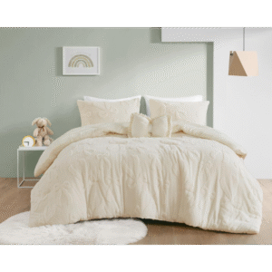 [14151204] طقم غطاء تخت 5 قطع EMPIRE KIDS CELESTE IVORY TWIN 170×240 CM