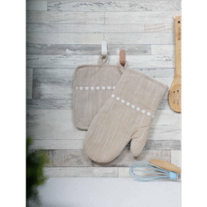 [18110022] طقم أدوات مطبخ قماش 2 قطعة COCINA