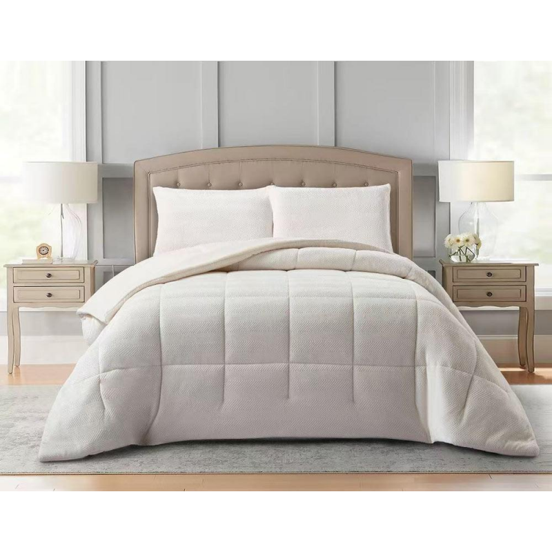 [24150044] طقم غطاء تخت 4 قطع VALOR JULIE CREAM DOUBLE 240X220 CM