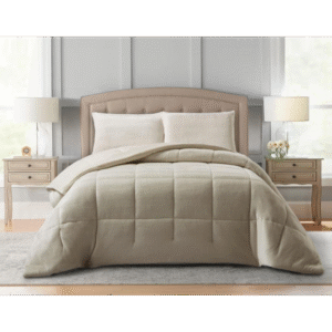 [24150054] طقم غطاء تخت 4 قطع VALOR JULIE BEIGE DOUBLE 240X220 CM