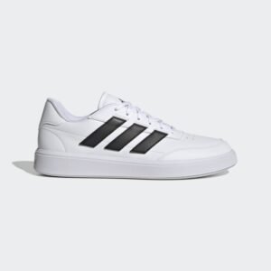 adidas Unisex Courtblock Shoes - White- حذاء اديداس كورت بلوك للجنسين لون أبيض