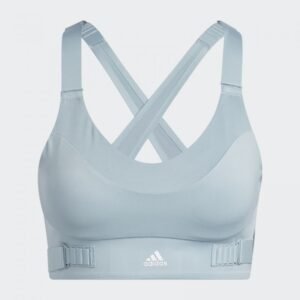 adidas FastImpact Luxe Run High-Support Bra - Grey
