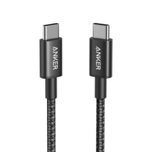 ANKER Durable Braided Fast-Charging USB-C to USB-C Cable 60W 3.3 Ft ( 1 M )