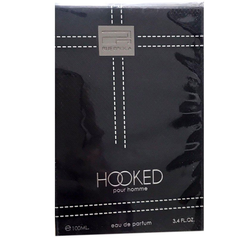 عطر هوكد بور هوم من رو بروكا للرجال سعة 100 مل - Hooked Pour Homme EDP By Rue Broca For Men 100ml