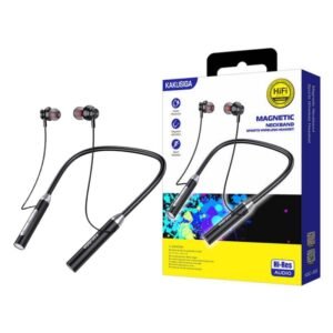 Kakusiga Bluetooth Neckband Earphones Black