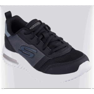Skechers Bounder-Tech Shoes - حذاء سكيتشرز باوندر تيك لون أسود ونعل أبيض