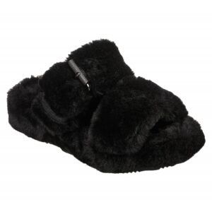 Skechers Womens' Cozy Wedge Shoes- Black