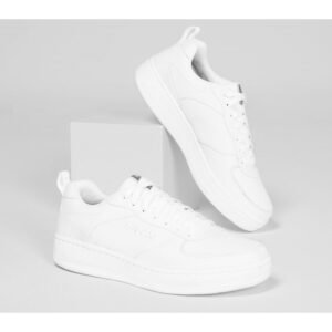 Skechers Men's Sport Court 92 Shoes  - حذاء سكيتشرز كورت 92 للرجال لون أبيض