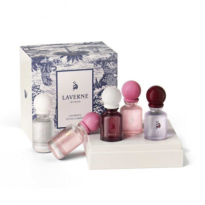 The Little Garden For Women - مجموعة عطور للنساء 5 عبوات من لافيرن 10 مل لكل عبوة