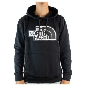 The North Face Men's Exploration Fleece Pullover Hoodie - تيشيرت ذا نورث فيس اكسبلوريشن فليس هودي للرجال لون أسود