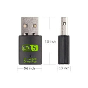 بث ولقط انترنت وبلوتوث 2في1 wifi 5G + Bluetooth USB