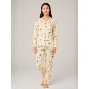 بجامة للصبايا لون أبيض شتوية من Sami Boutiqe