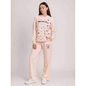 بجامة للصبايا لون زهري شتوية من Sami Boutiqe