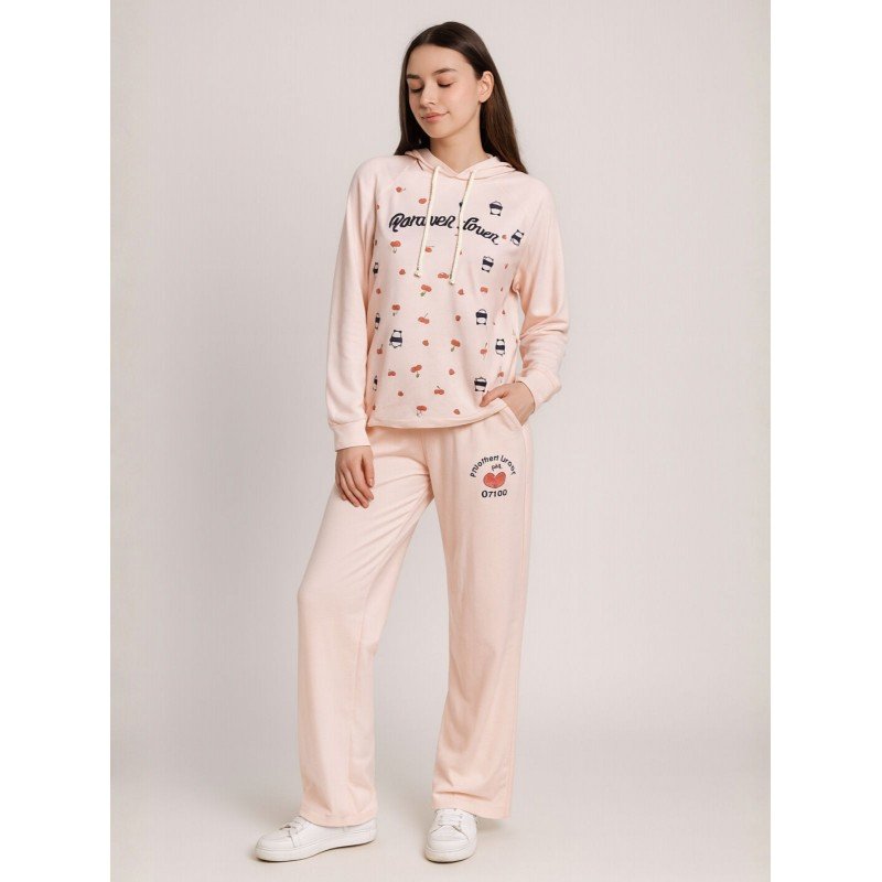 بجامة للصبايا لون زهري شتوية من Sami Boutiqe