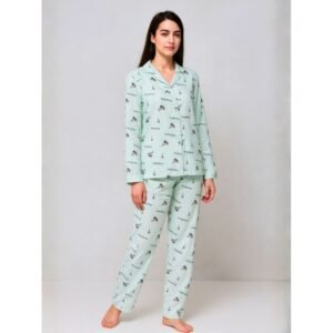 بجامة للصبايا لون أزرق شتوية من Sami Boutiqe