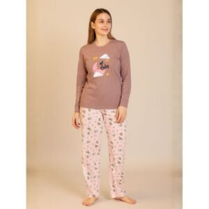 بجامة للصبايا لون نهدي شتوية من Sami Boutiqe